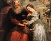 彼得 保罗 鲁本斯 : The Education of the Virgin